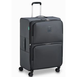 Valise Delsey UCB Softside - M (65cm) extensible - Gris - Occasion