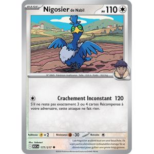 Carte Pok&eacute;mon - Nigosier De Nabil - 177/217 - H&eacute;ros Transcendants - Occasion