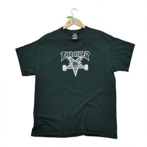Reconditionné - T-Shirt Manches Courtes Homme - Taille L - Homme - Noir - Occasion