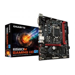 GIGABYTE B560M GAMING HD (rev. 1.x) micro ATX - Socket LGA1200 - B560 Chipset 2*DDR4 Realtek int&eacute;gr&eacute; &reg; Puce r&eacute;seau GBE (1 Gbit / 100 Mbit) - Occasion