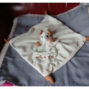 Sophie la Girafe: Doudou plat avec Accroche-t&eacute;tine - Occasion