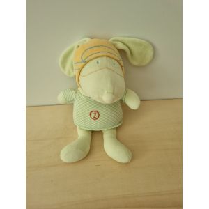 Doudou Chien Vert Tape A L'oeil - Occasion