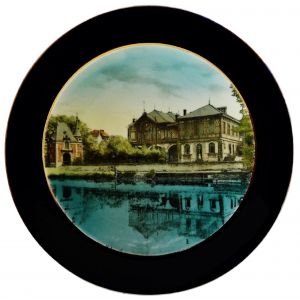 Assiette Murale Faïence Sarreguemines - Occasion