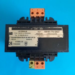 Transformateur de sécurité230-400v primaire sortiesecondaire 24volts 160VA - Occasion