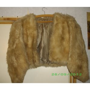 Manteau Bolero 100% Vraie Fourrure - Occasion