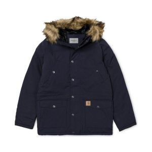 Carhartt Trapper Parka - Dark Navy - Bleu - Occasion
