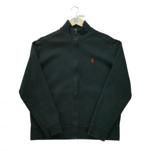 Reconditionné - Pull Homme Full Zip Noir - Taille M - Homme - Noir - Occasion