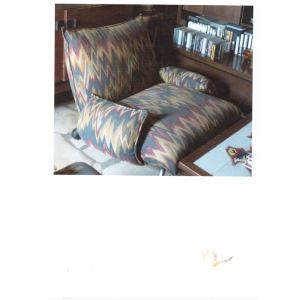 Fauteuil Années 70 Marque Steiner. État Moyen - Occasion