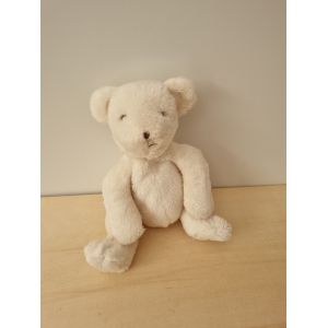 Doudou Ours Blanc Dpam Du Pareil Au Même - Occasion