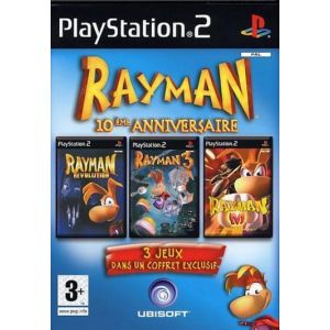 Rayman 10 &Egrave;me Anniversaire - 3 Jeux Dans Un Coffret Ps2 - Occasion