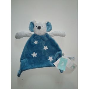 Doudou Koala Souris Bleu &Eacute;toiles Phosphorescent Oba&iuml;bi - Occasion