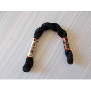 Coton Perl&eacute; Noir N&deg; 310 - (25m) - Occasion