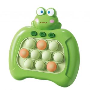 Kids Push Bubble Game Console With 4 Modes Handheld Whack-A-Mole Toy Interesting Reaction Training Challenge Games Kill Time Stress Relief Toy Birthda - Occasion