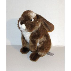 Peluche Lapin Assis Toys Rus Doudou Lapin 34 Cm Toys R'us - Occasion