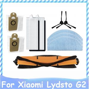 Sac à poussière en tissu pour aspirateur Robot Xiaomi Lydsto G2, pièce de rechange, brosse latérale principale, filtre HEPA, 9 pièces - Occasion