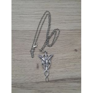 Collier Avec Pendentif Arwen, Etoile Du Soir, Le Seigneur Des Anneaux - Occasion