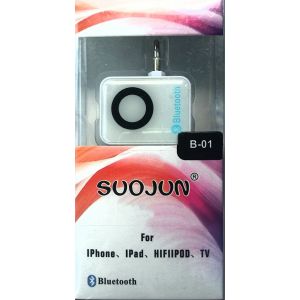 Prise jack connection bluetooth dongle jack 3,5 mm rechargeable sur usb - Occasion