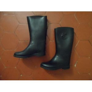 Bottes D'&Eacute;quitation Plastique Noir Fouganza - Occasion