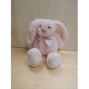 Doudou Peluche Lapin Rose Atmosphera - Occasion