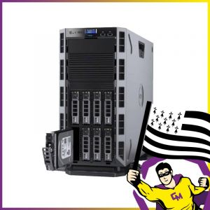 Serveur Tour Dell T330 Xeon E3-1220-V5 RAM 16Go 2x2To HDD - Occasion