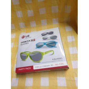 lunettes 3D LG model AG-F315 (x4) - Occasion