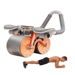 Roue À Roulettes Plank Ab Pour Core Trainer, Roue Abdominale, Roulette Abdominaux, Kit Roue Abdominale À Rebond Automatique,Ab Wheel - Occasion