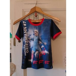 Tee-Shirt Coloré De Griezmann 6 Ans Fff. - Occasion