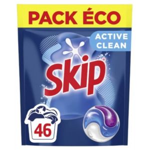 Lessive Capsules Skip 3 En 1 Active clean X46 - Occasion