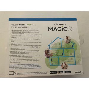 Devolo Magic 1 WiFi Starter Kit 1200 Mbit/s Ethernet/LAN Blanc - Occasion