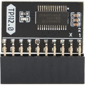 Module De Sécurité De Cryptage Tpm 2.0,Carte À Distance De Processeur Crypto Autonome Ga 20-1 Pin 2 10P,Carte Mère De Module Tpm Pour Win11 Pour Gigabyte Pour Asus - Occasion