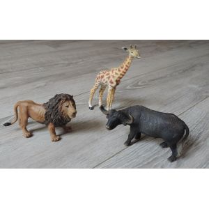 FIGURINES ANIMAUX DE LA SAVANE PAPO, SCHLEICH&hellip; - Occasion