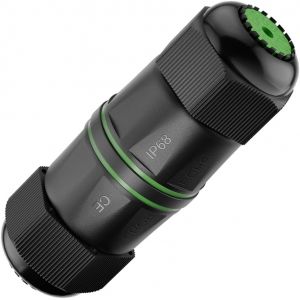 KAL-Coupleur Rj45 &Eacute;tanche Cat6, Raccord Rj45 Ip68 &Eacute;tanche Femelle Femelle, Plaqu&eacute; Or Et Blind&eacute; Prolongateur Rj45 Ext&eacute;rieur Pour C&acirc;bles R&eacute;seau Cat6/Cat5E/Cat5 Poe,1Gbps/250Mhz, Lot De 1 - Occasion