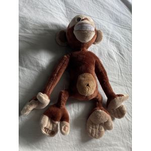 PELUCHE SINGE MADAGASCAR DREAMWORKS GIPSY 24CM - Occasion