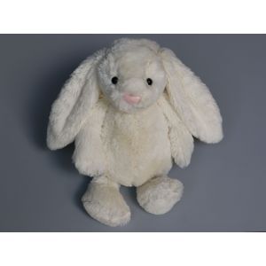 Doudou Lapin Blanc Jellycat - Occasion