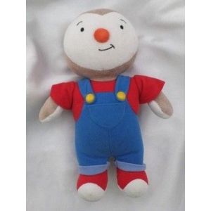 Doudou Peluche T&#39;choupi Bleu Rouge Nounours Ajena - Occasion