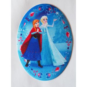 La Reine Des Neiges Frozen Anna Elsa Olaf Ecusson Patch Thermocollant Disney 2022b - Occasion