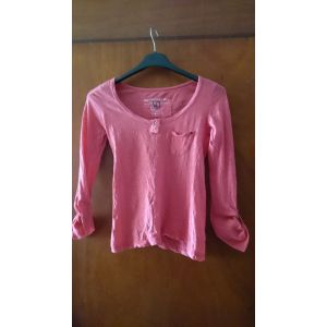 T-Shirt Undiz Coton 36 Rose - Occasion