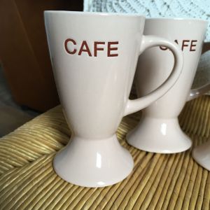 Lot De 4 Chopes "Cafe - Occasion