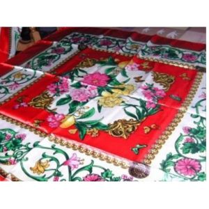 Foulard - " Claire Neuville " - Polyester - 85 X 85 Environ - Occasion