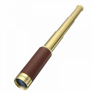 Longue-vue de Pirate 25x30 de Elevée puissance, monoculaire verser Télescope professionnel visionnage, oculaire astronomique, en livraison Avec sacoche cuir gratuite, - Occasion