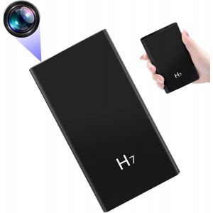 Caméra Cachée, Minicaméra Espion avec 5000mAh d'alimentation Mobile, Caméra Cachée Espion HD 1080P avec Vision Nocturne et Enregistrement en Boucle - Occasion