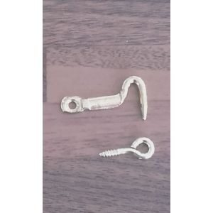 Crochet de coffret laiton massif 30 mm - Occasion