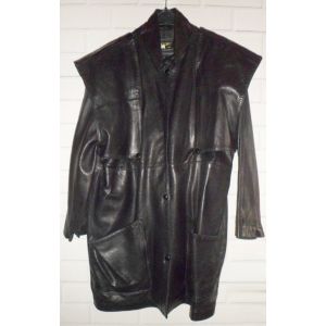 Aron¿S Cuir ¿ Veste 3/4 En Cuir D¿Agneau Noir T 42/4 - Occasion