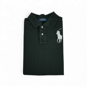 Reconditionn&eacute; - Polo Manches Courtes Homme Noir - Taille S - Homme - Noir - Occasion