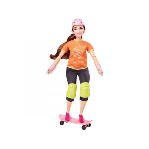 Barbie Jeux Olympiques Skateboarder Mattel Gjl78 - Occasion