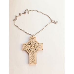 Pendentif Croix Celtique Bois - Occasion