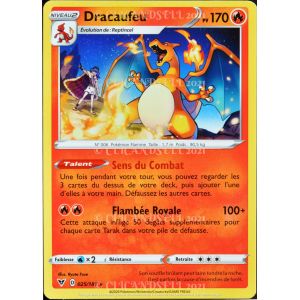 Carte Pokémon 025/185 Dracaufeu ? 170 Pv Eb04 - Épée Et Bouclier  Voltage Éclatant Neuf Fr - Occasion