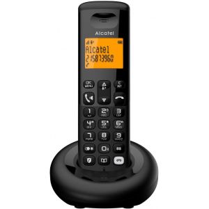 E260 S. Voice - T&eacute;l&eacute;phone Fixe Sans Fil Dect Avec R&eacute;pondeur - Design Compact - Grand &Eacute;cran R&eacute;tro&eacute;clair&eacute; - Mains Libres - Fonction Blocage Des Appels Ind&eacute;sirables - Noir - Occasion