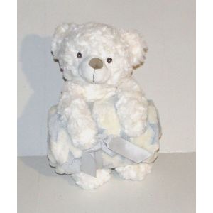 Peluche Ours Teddy Bear Couverture Auchan - Occasion