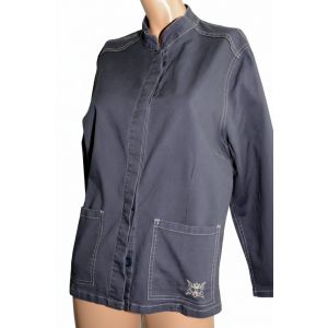 Veste En Jean Bleu Marine Lee Cooper - Taille L (40) - Tbe - Occasion